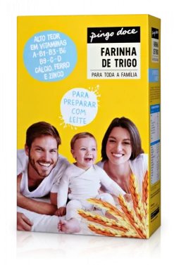 Papa Infantil Farinha de Trigo Não Láctea