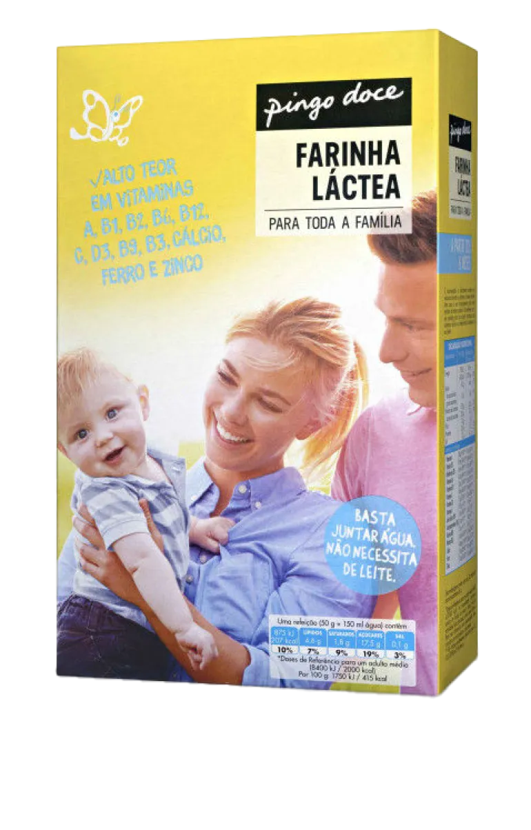 Papa Infantil Farinha Láctea