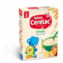Papa Infantil Farinha Láctea 5 Frutos