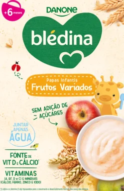 Papa Infantil Farinha Láctea Frutos Variados