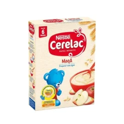 Papa Infantil Farinha Láctea Maçã