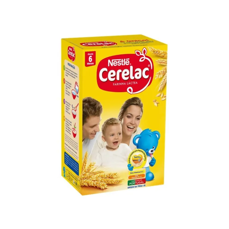 Papa Infantil Farinha Láctea Trigo