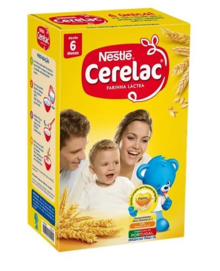 Papa Infantil Farinha Láctea Trigo