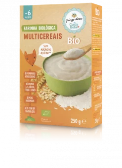 Papa Infantil Farinha Não Láctea Multicereais Bio