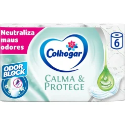 Papel Higiénico Calma & Protege 3 Folhas