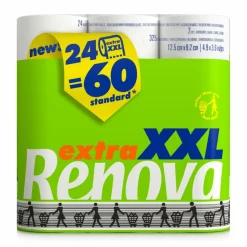 Papel Higiénico Compacto Extra XXL 24=60 Rolos