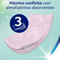 Papel Higiénico Cuida & Protege Rosa 3 Folhas 12 Rolos