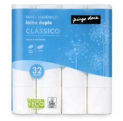 Papel Higiénico 2 Folhas 32 Rolos