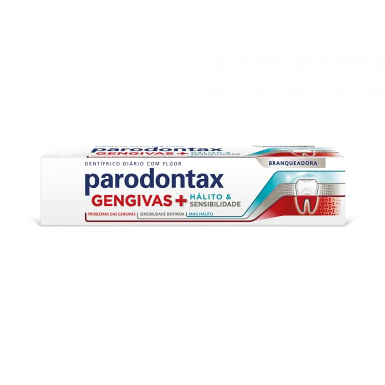 Pasta de Dentes Branqueadora Gengivas+Hálito e Sensibilidade