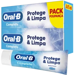 Pasta de Dentes Complete Protege & Limpa Pack 2