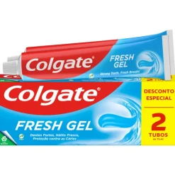 Pasta de Dentes Fresh Gel Pack 2