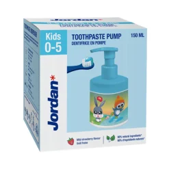 Pasta de Dentes Infantil Pump Sabor Morango 0-5 Anos