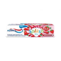 Pasta de Dentes Infantil Splash Morango 3-8 Anos