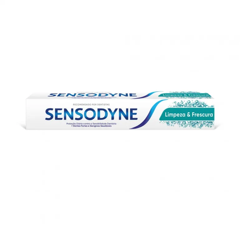 Pasta de Dentes Limpeza e Frescura