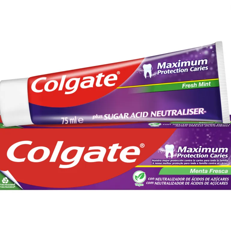 Pasta de Dentes Maximum Protection Cáries Menta Fresca