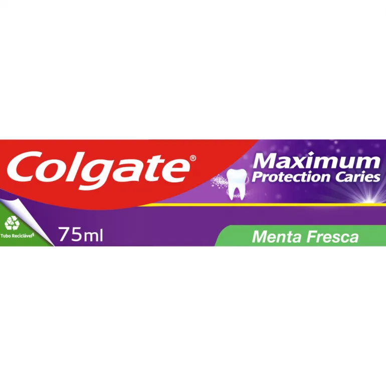 Pasta de Dentes Maximum Protection Cáries Menta Fresca