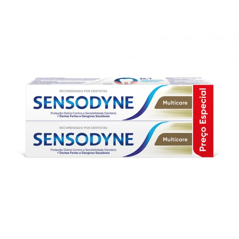 Pasta de Dentes Multicare Pack 2