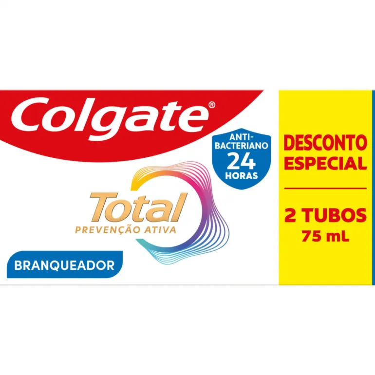 Pasta de Dentes Total Branqueadora