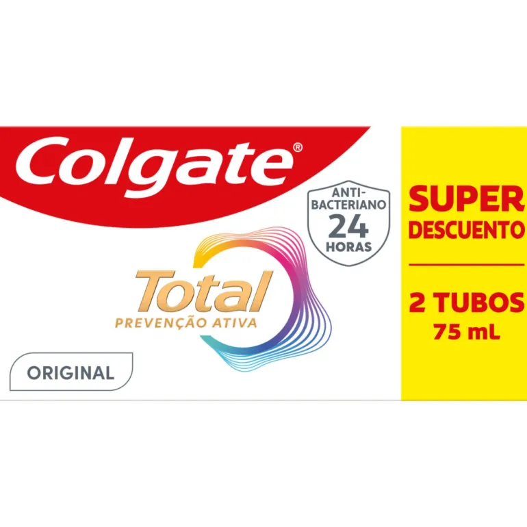 Pasta de Dentes Total Original Pack 2