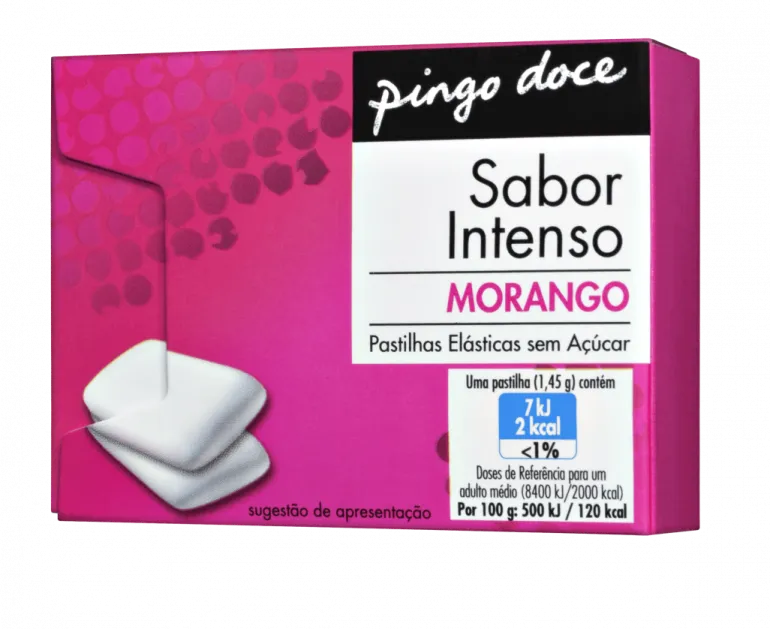 Pastilhas Elásticas Recheadas Morango