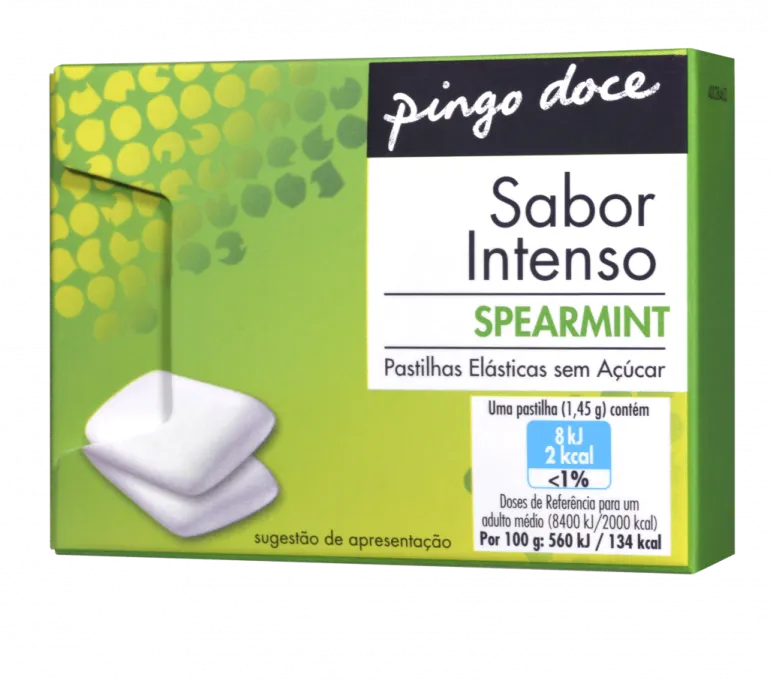 Pastilhas Elásticas Recheadas Spearmint