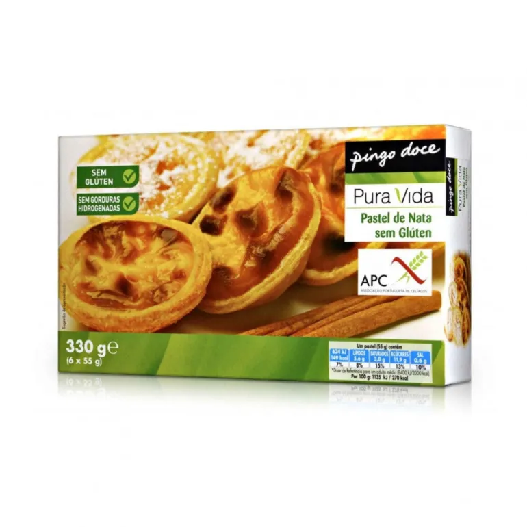 Pastéis de Nata sem Glúten