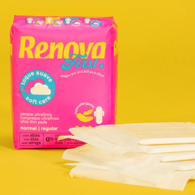 Pensos Diários First Soft Care Normal com Abas
