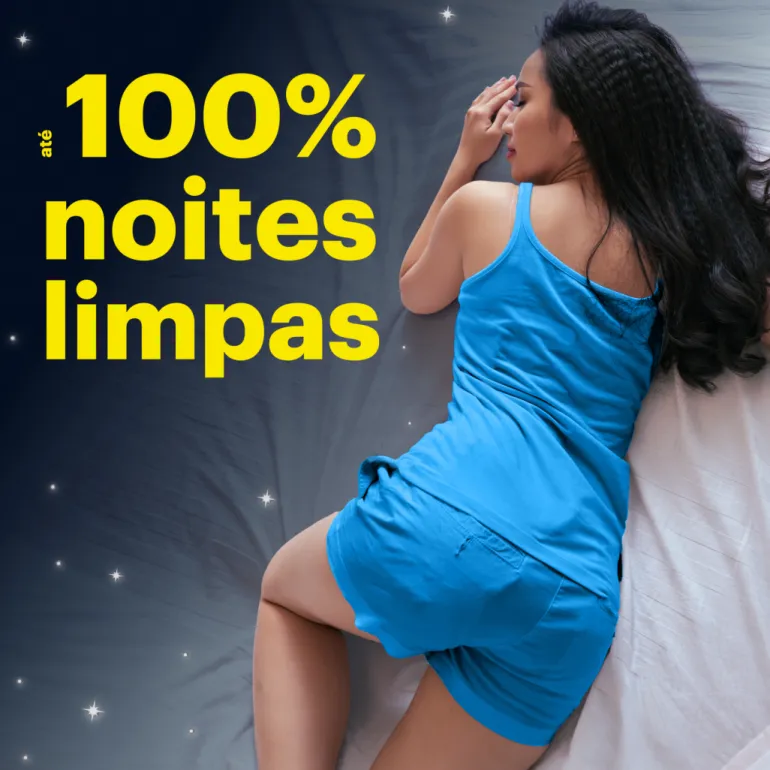 Pensos Higiénicos Cottonlike Noite Extra com Abas