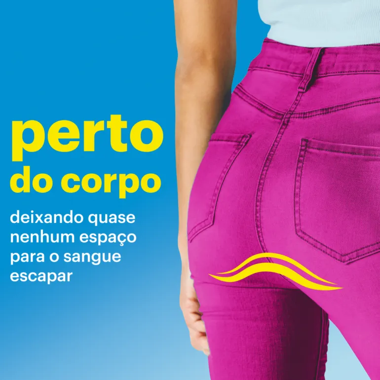 Pensos Higiénicos Cottonlike Super com Abas