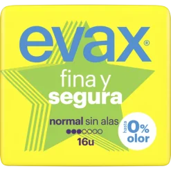 Pensos Higiénicos Fina e Segura Normal sem Abas