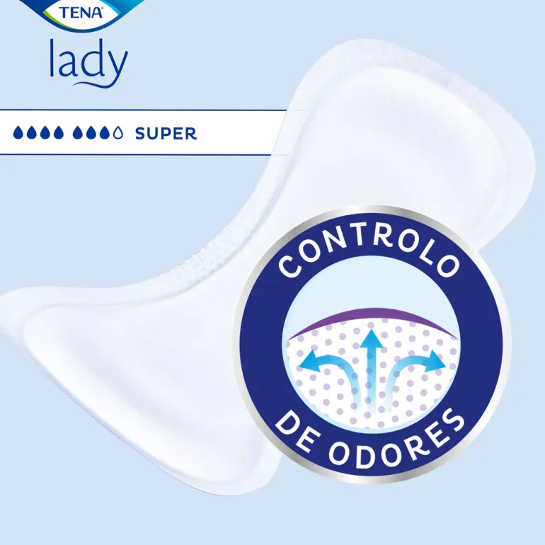 Pensos Incontinência Mulher TENA Lady Super