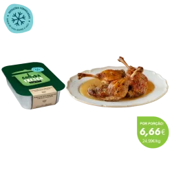 Perna de Pato com Molho de Laranja e Alecrim