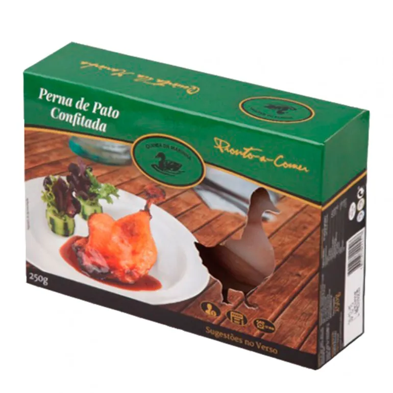 Pernas de Pato Confitadas Embaladas