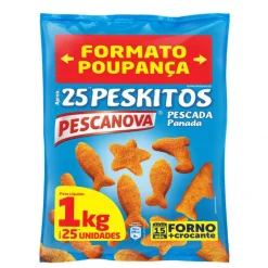 Peskitos de Pescada Sem Glúten Congelados