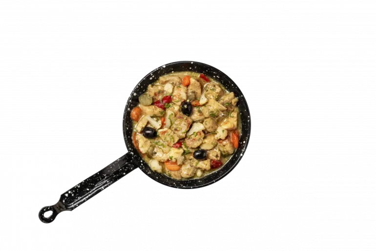 Pica-Pau de Porco com Mostarda