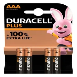 Pilhas Alcalinas Plus AAA
