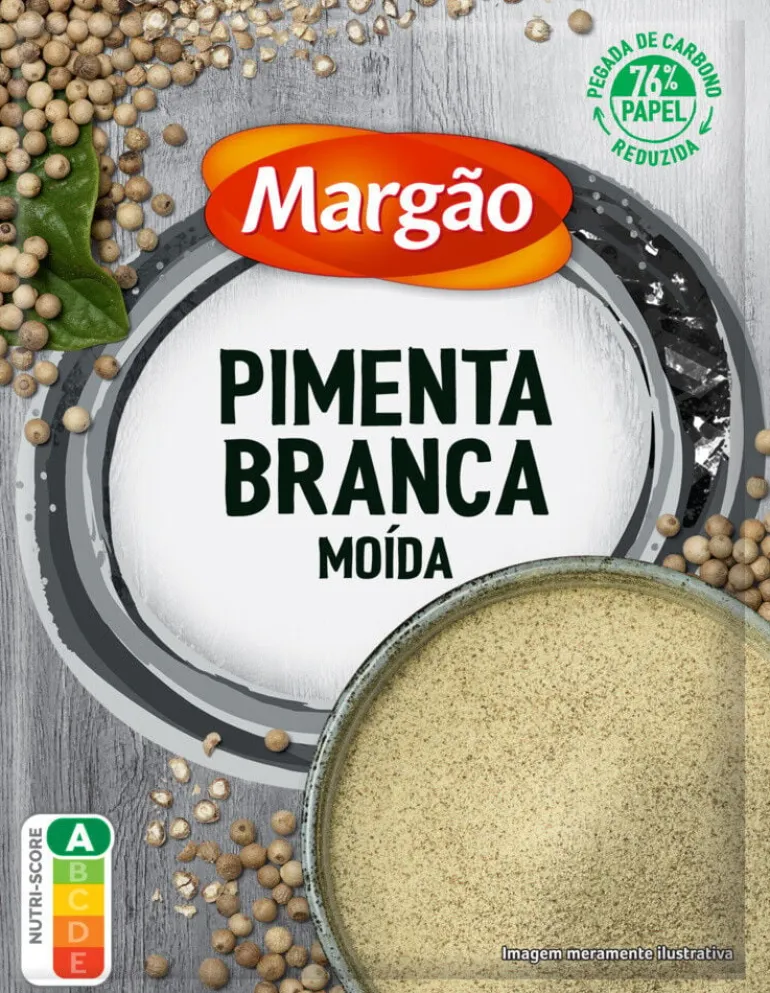 Pimenta Branca Moída Saqueta