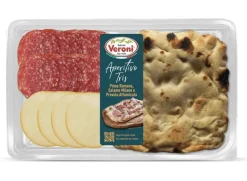 Pinsa Romana com Salame e Queijo Provola Affumicata