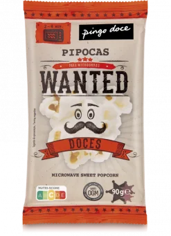 Pipocas Doces para Micro-Ondas