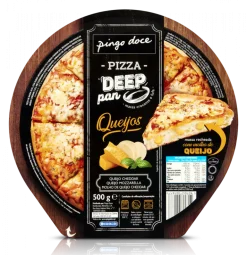 Pizza Deep Pan Queijos
