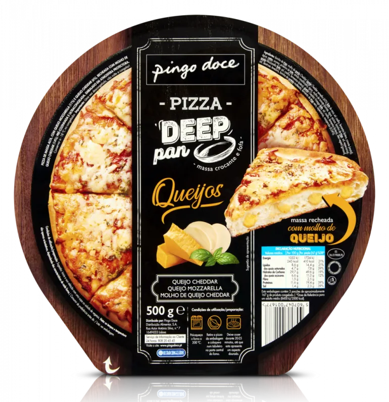 Pizza Deep Pan Queijos