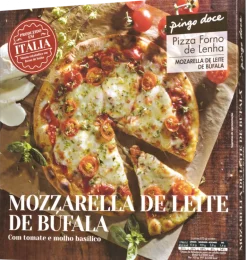 Pizza de Queijo de Búfala Forno de Lenha