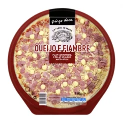 Pizza Fresca de Fiambre e Queijo