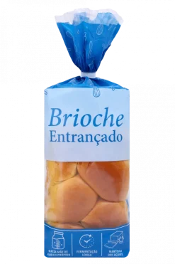 Pão Brioche Entrançado