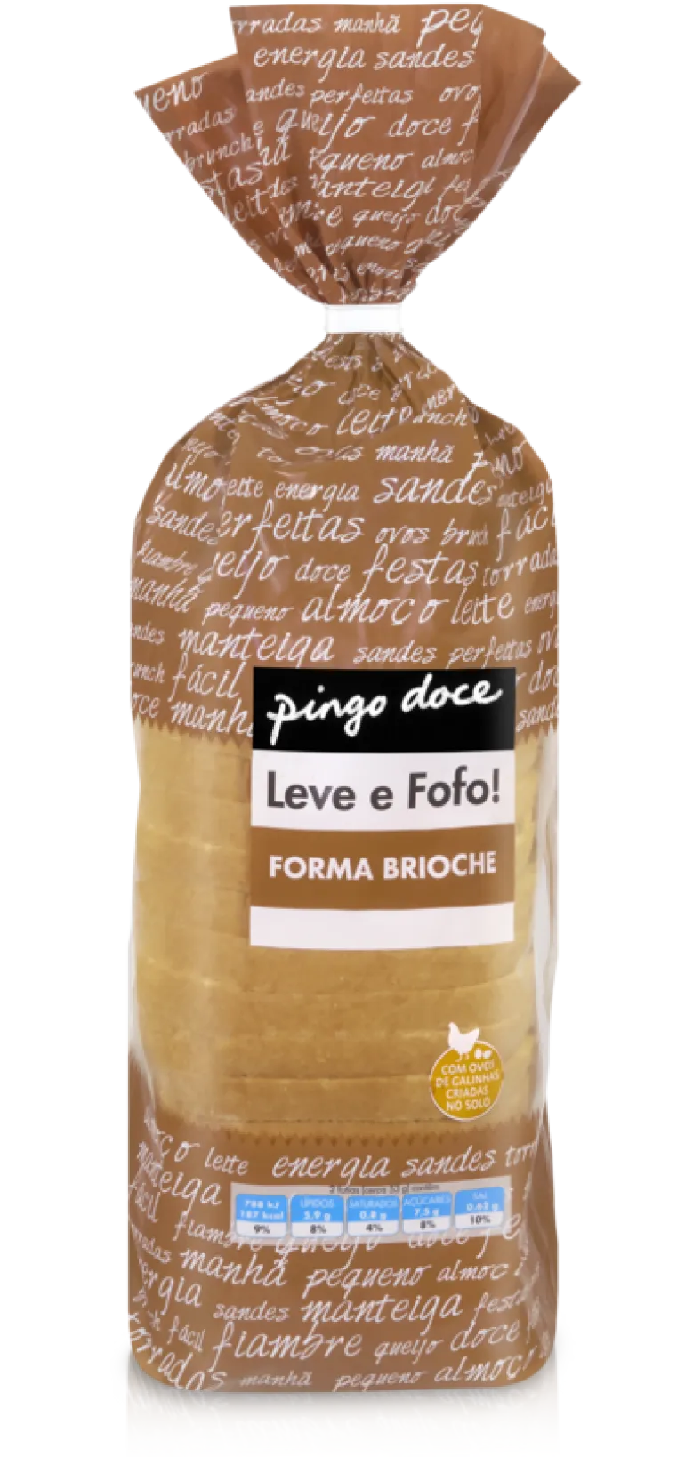 Pão de Forma Brioche