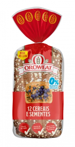 Pão de Forma 12 Cereais e Sementes
