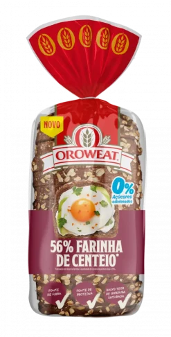 Pão de Forma com Farinha de Centeio
