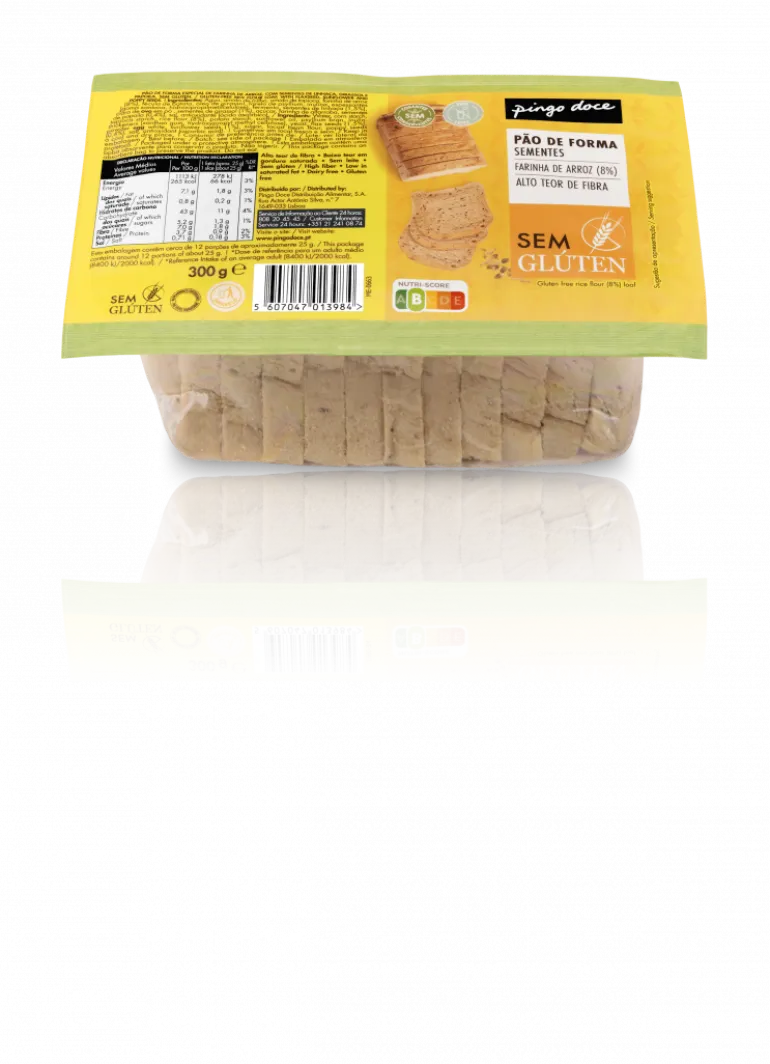 Pão de Forma com Sementes sem Glúten