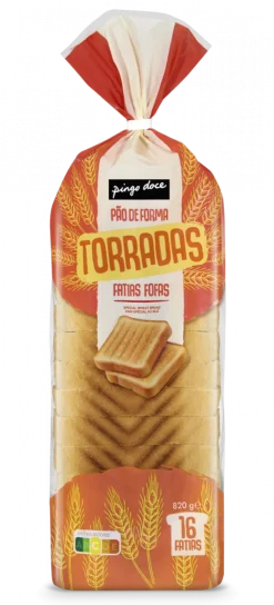 Pão de Forma para Torradas