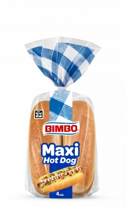 Pão Maxi para Hot Dog